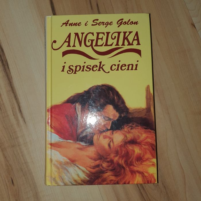 Książka Angelika i spisek cieni stara jak nowa antykwariat