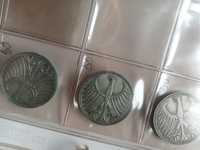 Stare Monety Niemcy Marka Srebro niemieckie i Portugalskie Monety Oryg