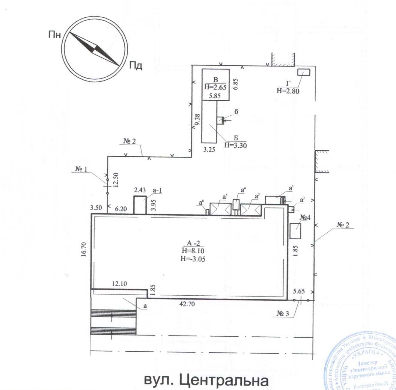 Продаж 2-поверхового торговельного центру 2033 кв.м в м. Покровське