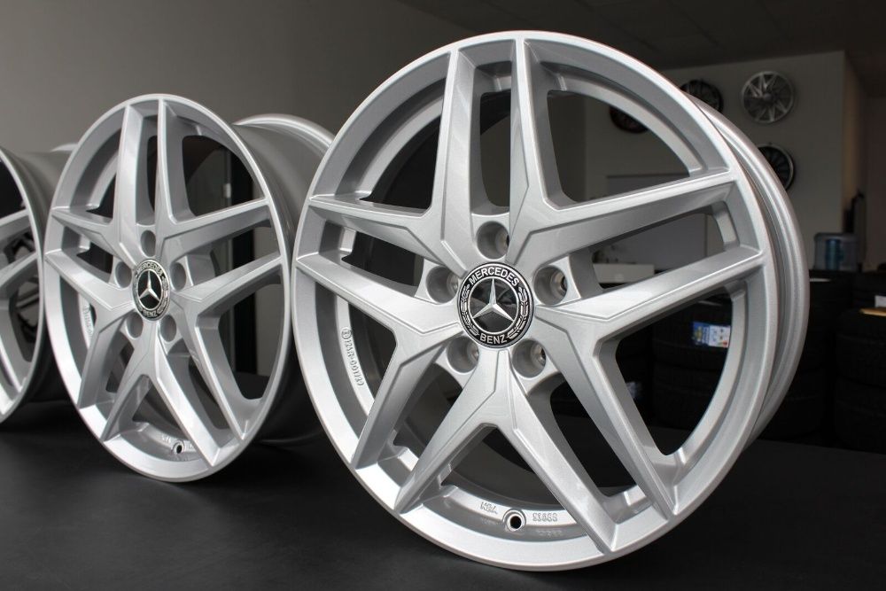 Nowe alufelgi BORBET Z 17 5X112 Mercedes Mercedes A B C 204 CLA