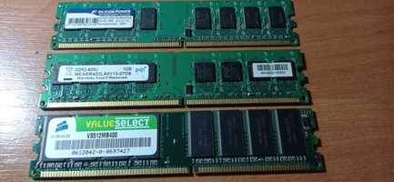 Линейки памяти для компьютера DDR1-DDR2