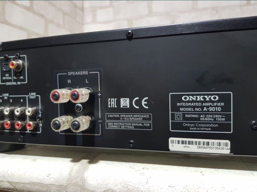 ТОП! Стерео підсилювач ONKYO A-9010,*2х65 Вт, б/у з Німеччини