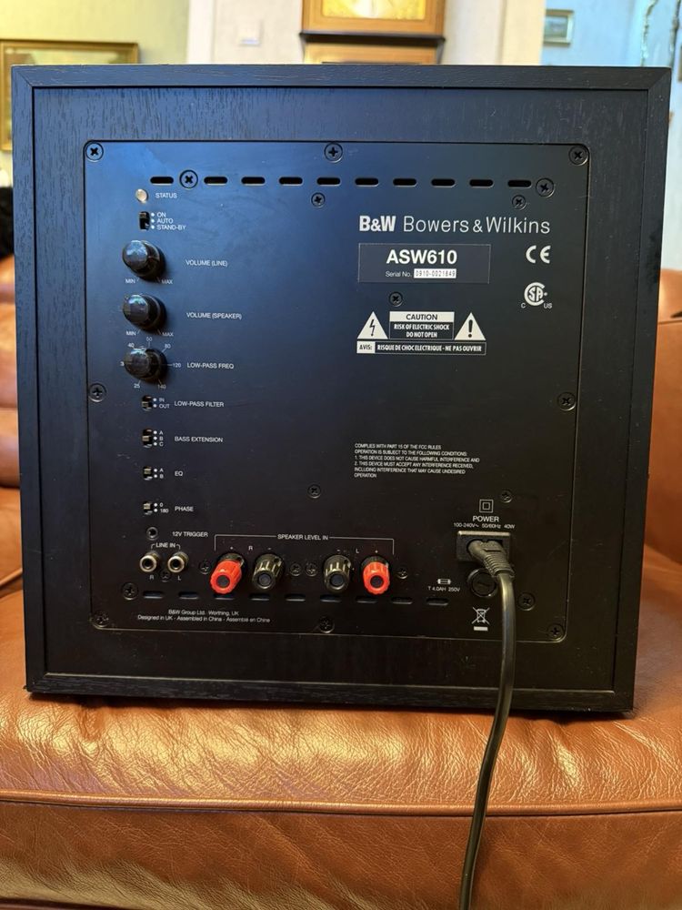 Сабвуфер Bowers & Wilkins ASW610 | Hi-Fi акустика