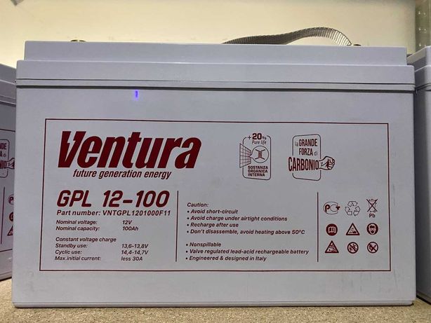AGM Акумулятори Ventura GPL 12-100 Аг / Ah
