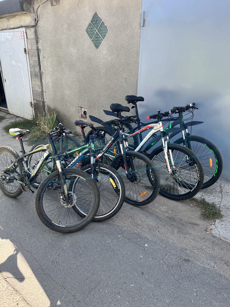 5 велосипедов