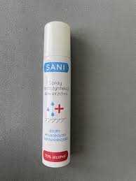 Płyn Spray do dezynfekcji dłoni Sani 10 sztuk x 90ml