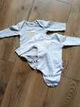 body niemowlęce 2 szt.r.50/56 Lupilu