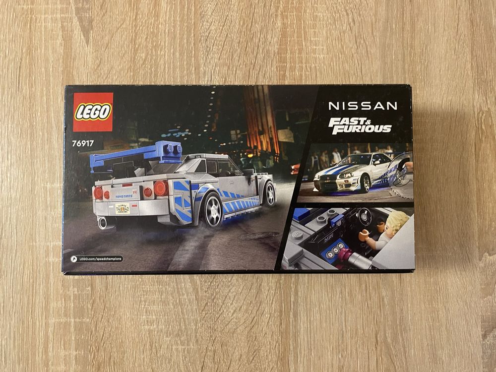 Nowe Klocki LEGO Nissan Skyline GT-R -R34 Speed Champions 76917 New