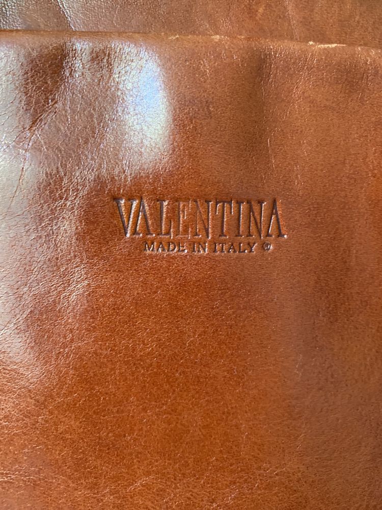 Італійська шкіряна сумка ,рюкзак Valentina