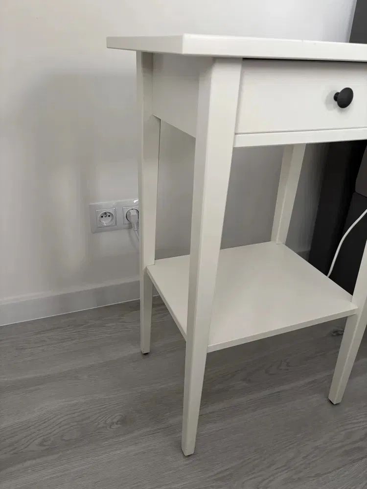 Ikea Hemnes półka nocna biała stolik 46x35 loft Strzelce Opolskie