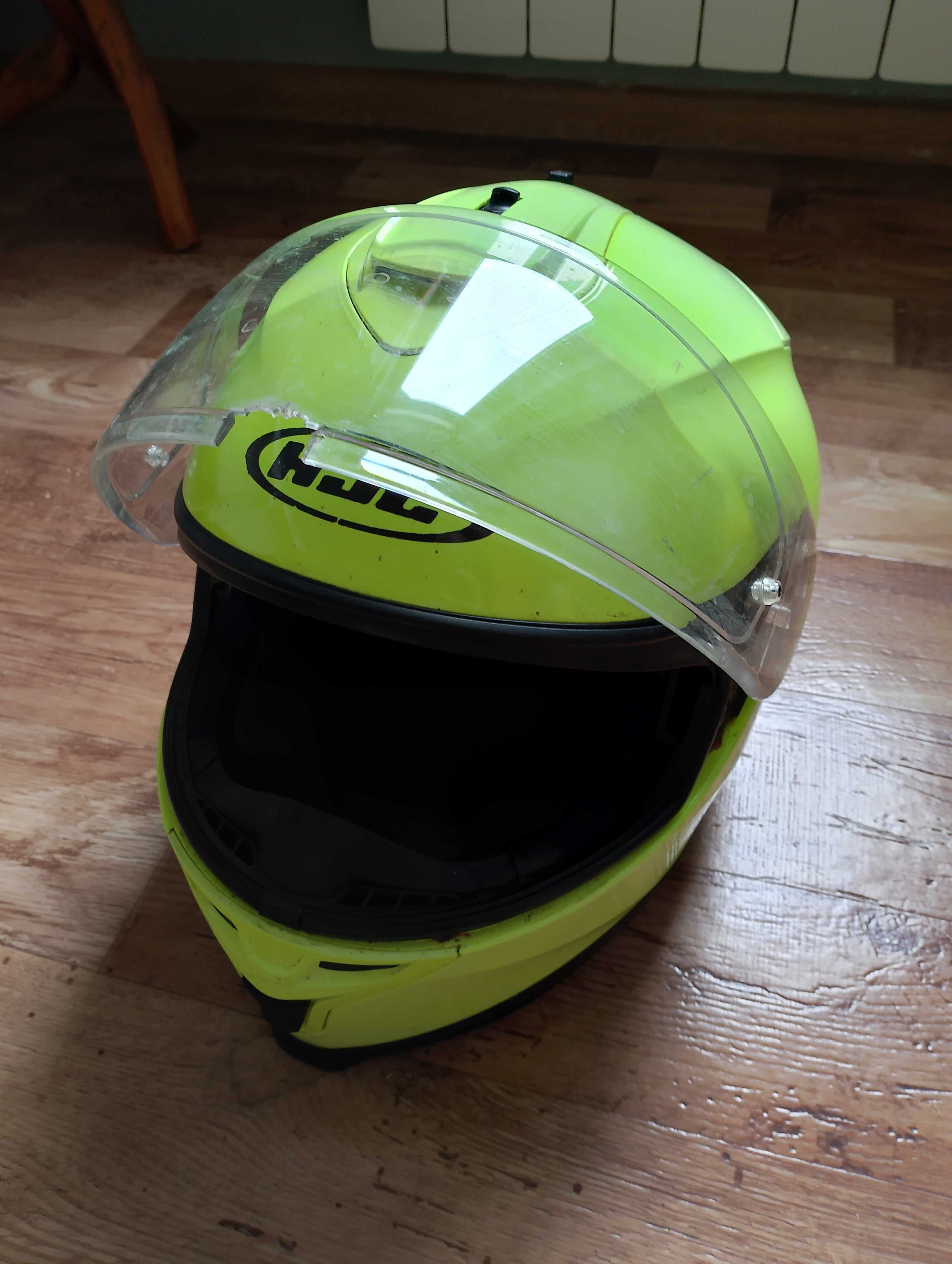 Kask motocyklowy HJC i70 r. zielony rozmiar M