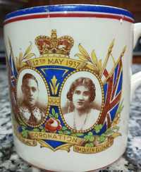 Caneca da coroação do rei George VI