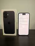 czarny iphone 16 128GB | 100% baterii | Stan jak nowy
