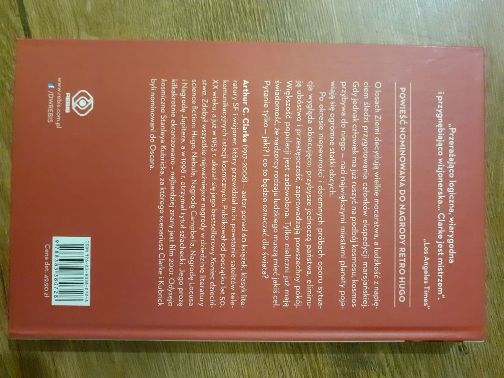 Książka pt. "Koniec dzieciństwa" Arthur C. Clarke