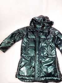 Пальто зимове для дівчинки 150см