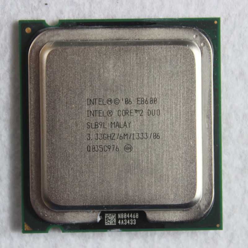 Процессор Intel Core 2 Duo E8600 3.33 GHz, Socket 775