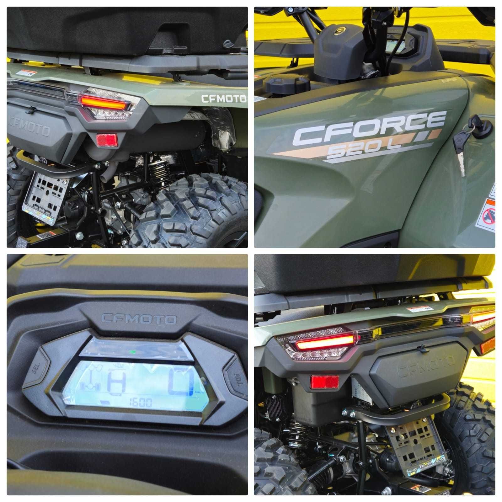 // CF MOTO 520L XT EDITION 2025 // najnowszy model // Kufer GRATIS //