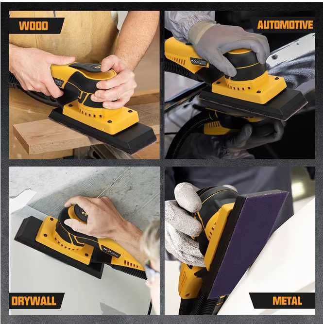 Шліфмашина Єксцентрикова прямокутна. Прямоугольная шлифмашина. 3.0 мм