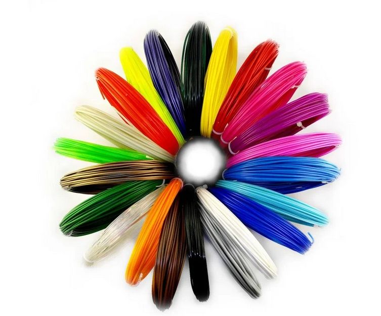 PLA пластик для 3D ручки 350м.