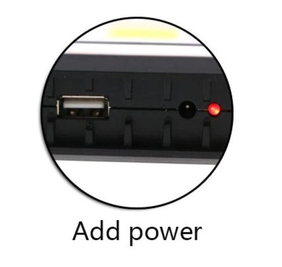 Лампа power bank на підставці сонячна/USB  Solar Zoom mod. YJ-2083