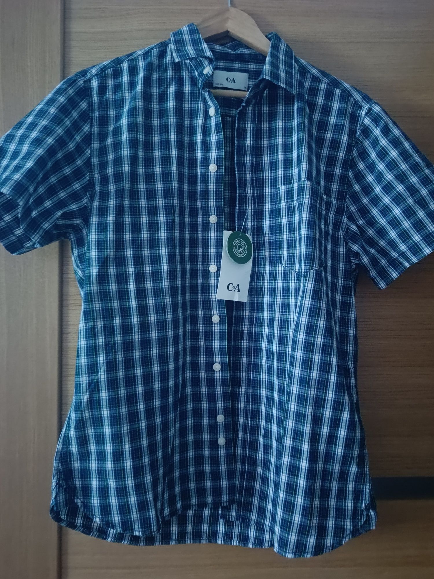 Koszula męska slim fit M C&A nowa