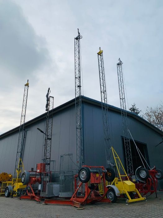 Windy budowlane Zeppenfeld Herzog podnośnik koszowy 200kg wciągarka