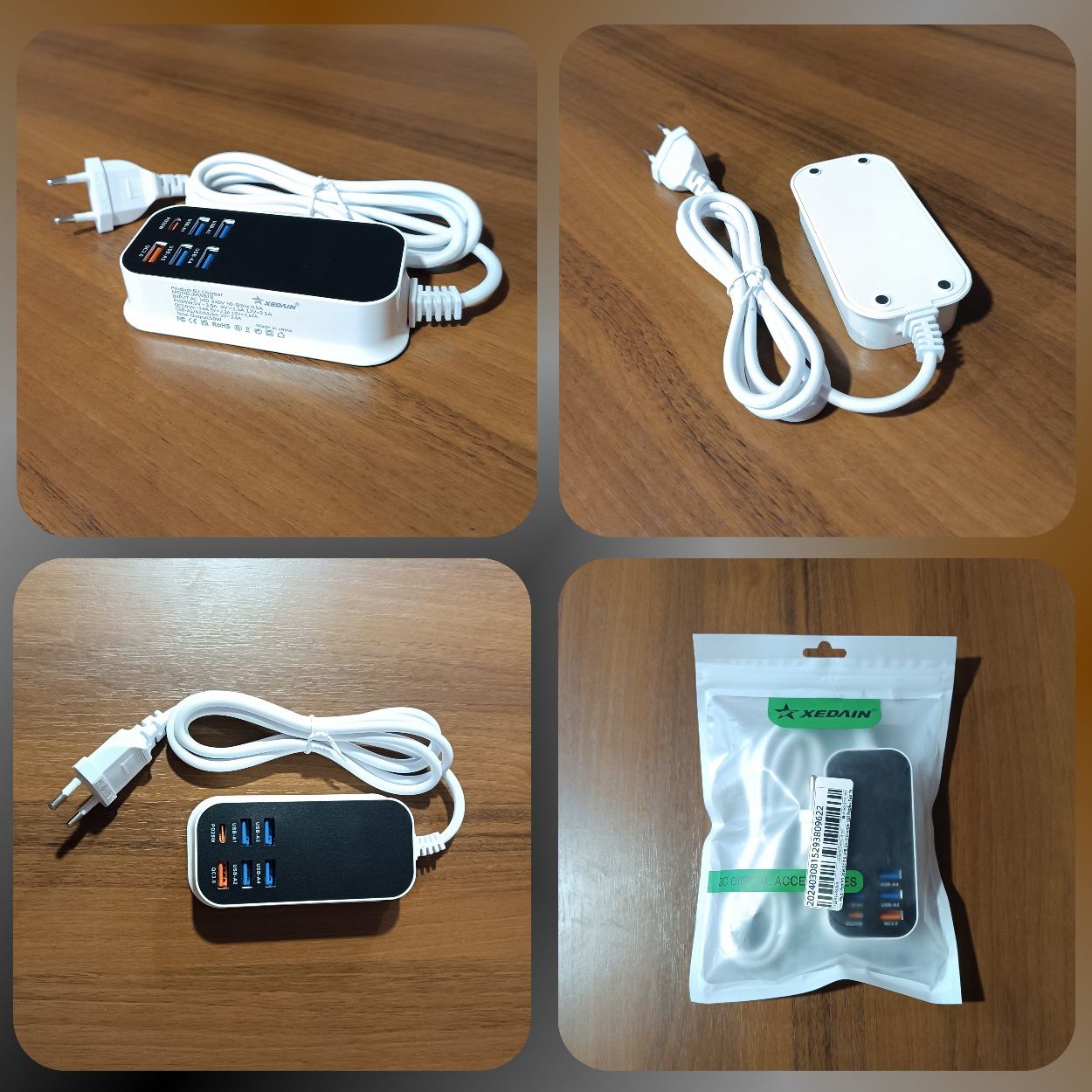 Сетевое зарядное устройство XEDAIN  5 x USB-A | 1 x Type-C