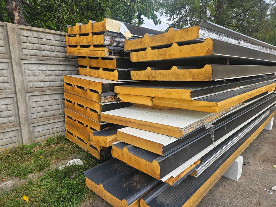 Płyty warstwowe dachowe i elewacja