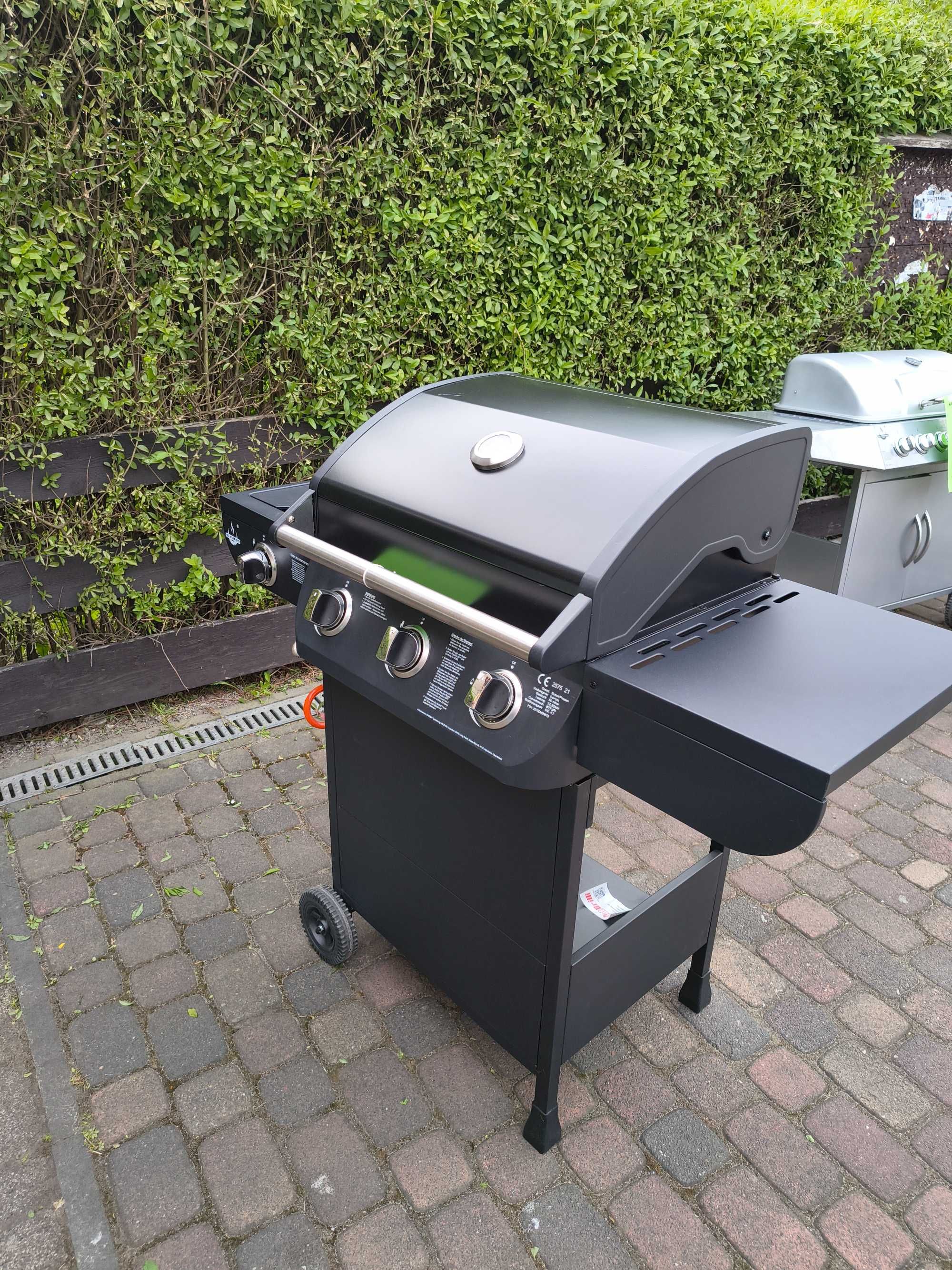 Grill Gazowy EL FUEGO COLUMBUS 3+1 12.29kW 56x41cm NOWY + reduktor !
