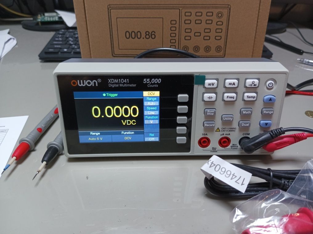 Цифровий настільний мультиметр OWON XDM1041