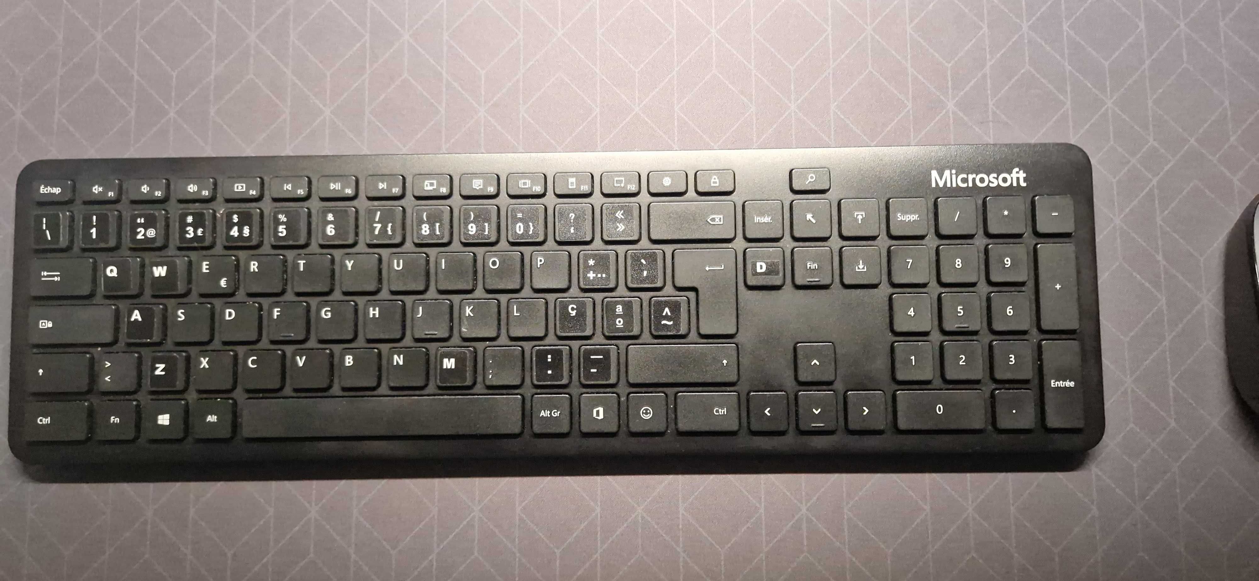 Teclado + Rato Microsoft Bluetooth (c/ pouco uso)