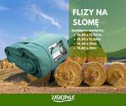 Flizy na słomę, agrowłóknina, plandeka na słomę