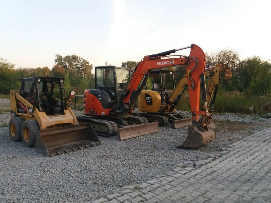 Гідромолот Бур Дорожня Фреза  Послуги Оренда  міні Екскаватора Jcb 3cx