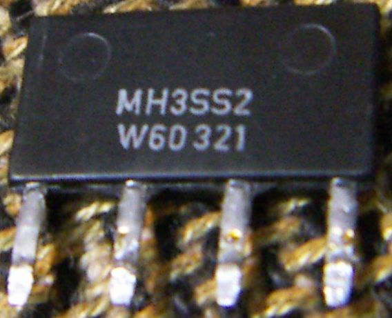 Магнитоуправляемая микросхема MH3SS2 - датчик Холла