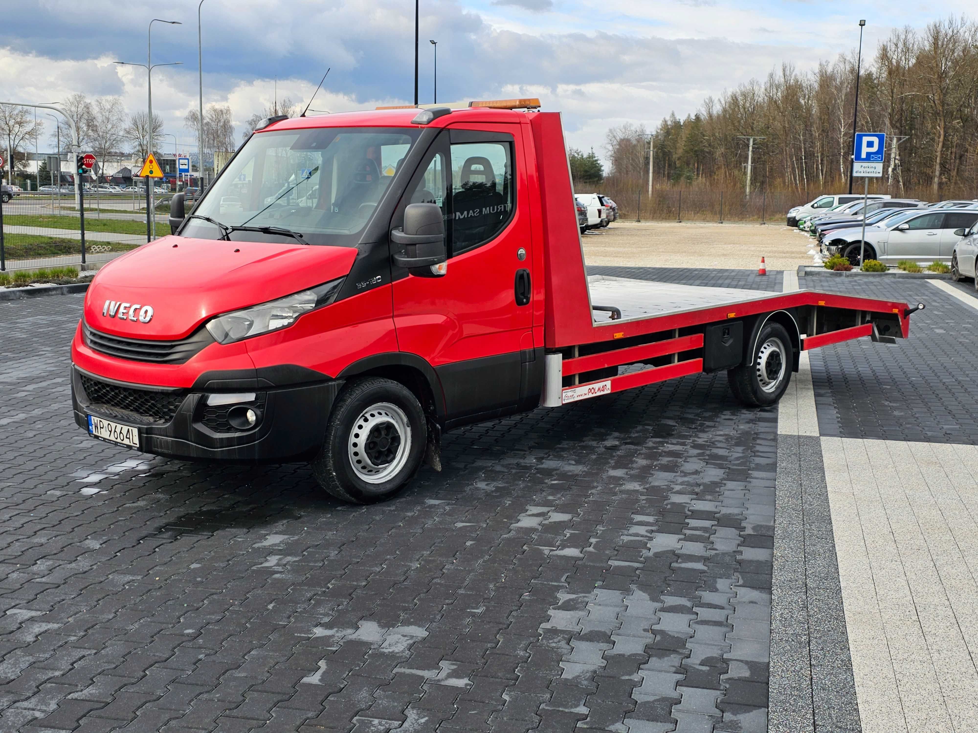 Laweta WYNAJEM Autolaweta WARSZAWA Wypożyczalnia Iveco Jumper Master