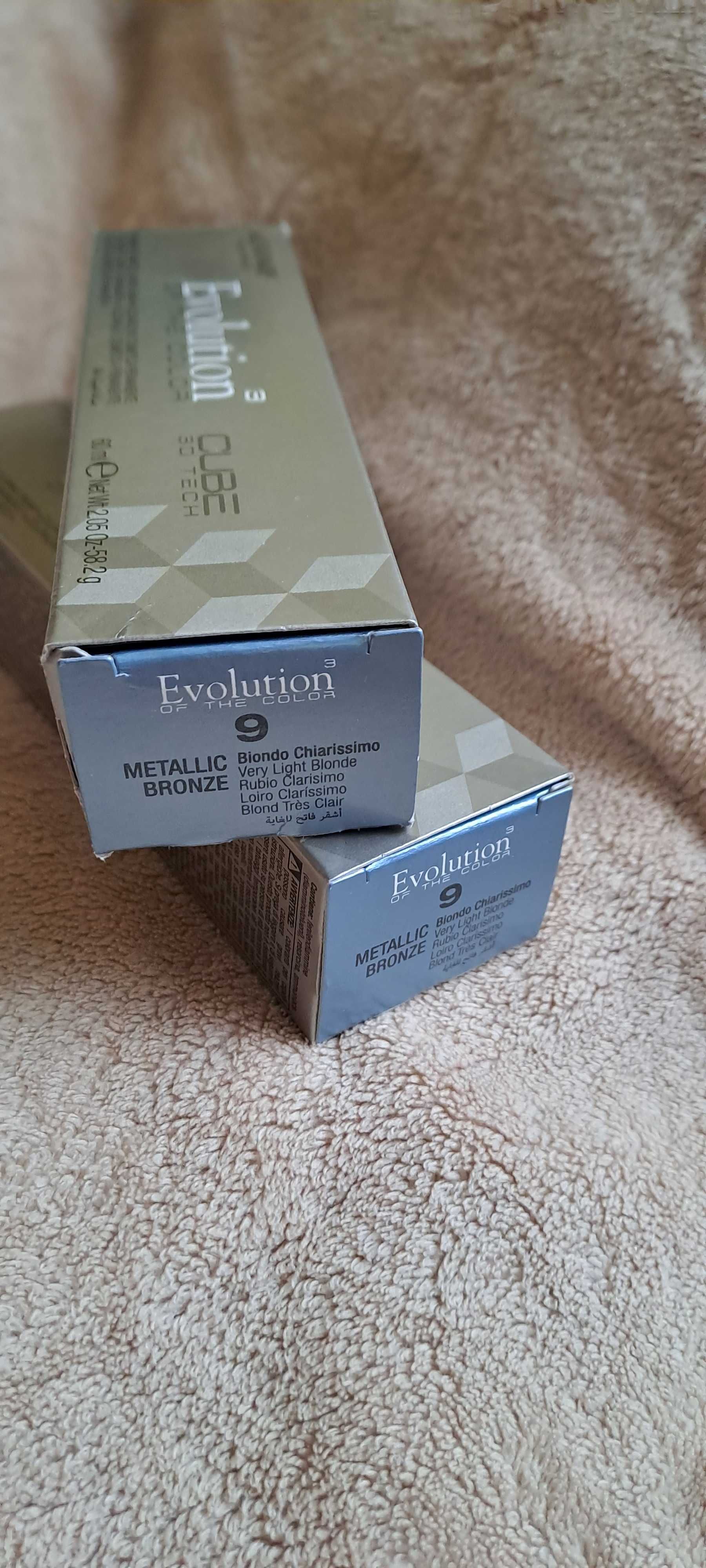 Farba Alfaparf Evolution of the color cube 60ml Metallics Bronze 9