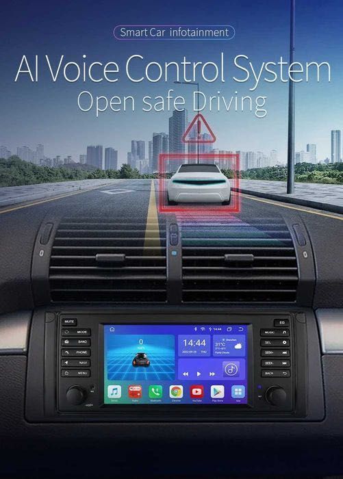 GPS ANDROID 12 - 9" — BMW E46 (Série 3) com Wifi e USB * 2GB 32GB