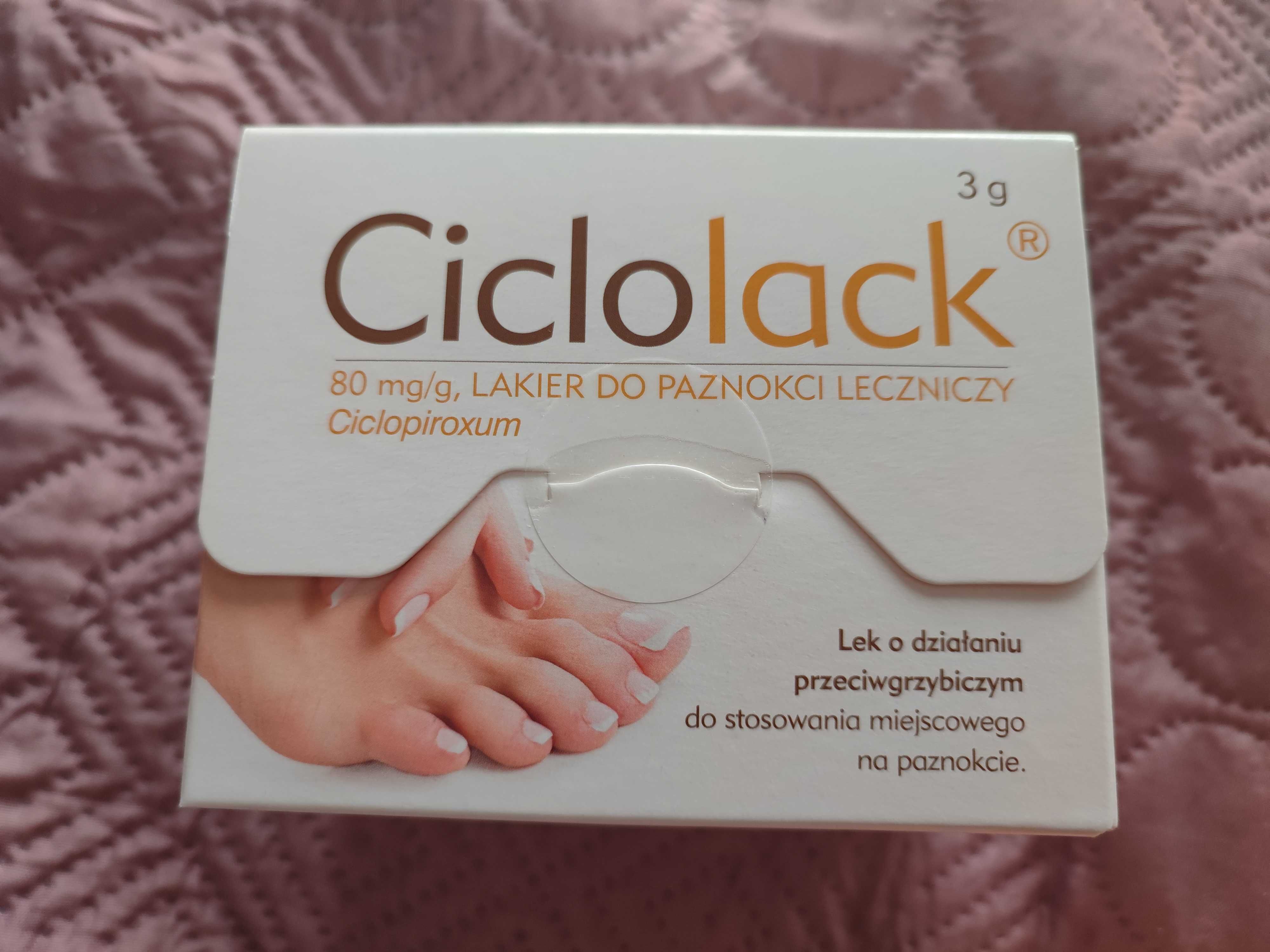 Lakier do paznokci przeciwgrzybiczny Ciclolack