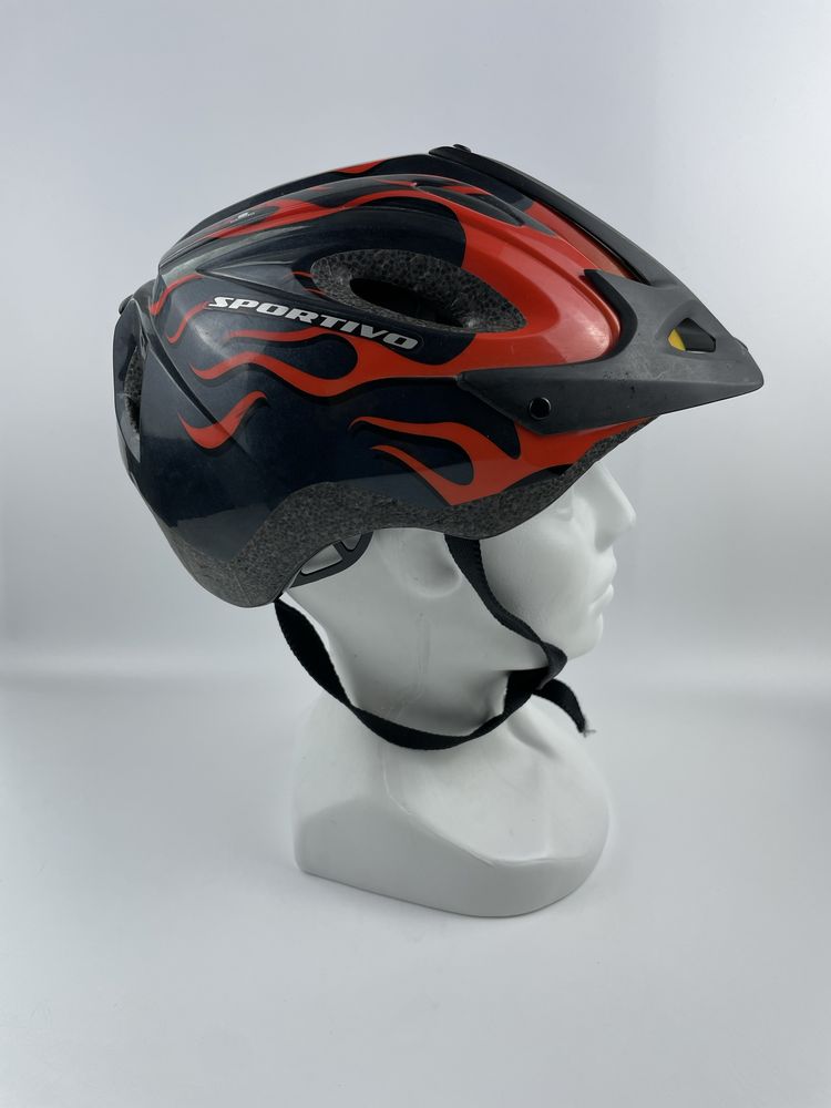 Kask Rowerowy 49 cm - 55 cm SPORTIVO KID /465/