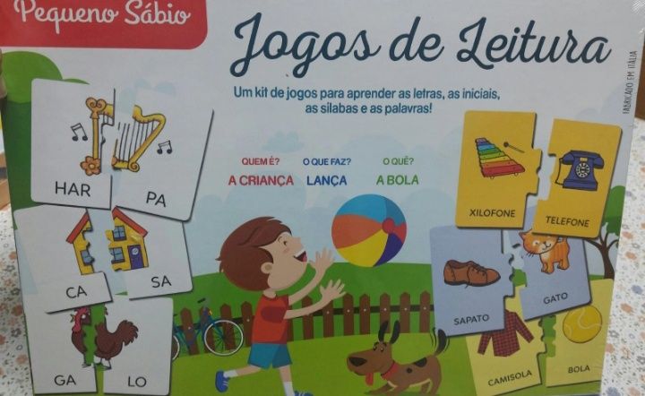 Jogos de Leitura Clementoni - Embalado