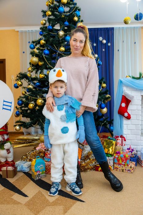 Костюм сніговика прокат