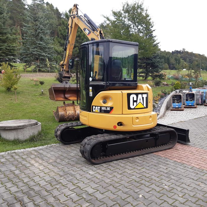 Minikoparka CAT 305,5 , rok 2012