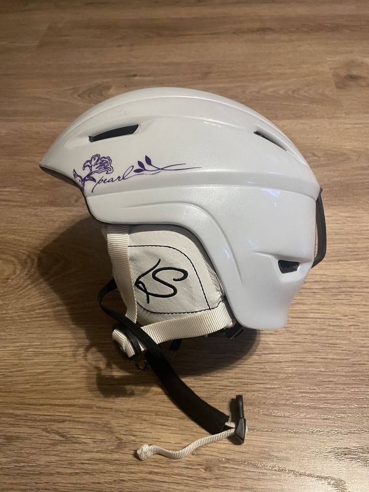 Kask SALOMON 43-56 cm bialy damski