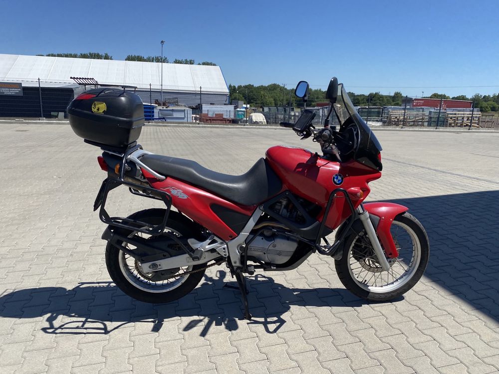BMW f650 na A2 * 35kW * gmole, kufer, podgrzewane manetki * 1995 *