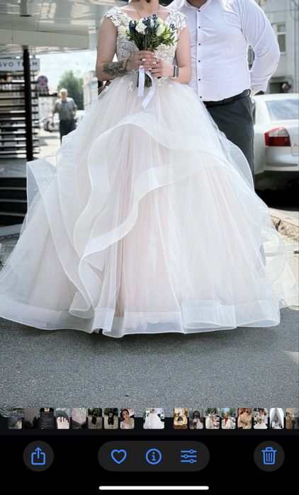 Продам свадьбное платье б/у