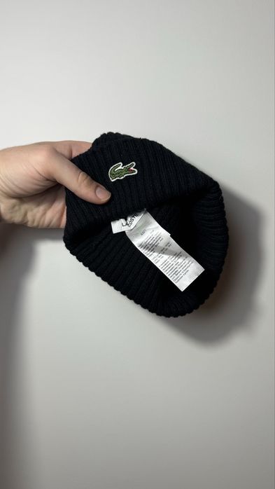 Шапка Lacoste BEANIE HAT