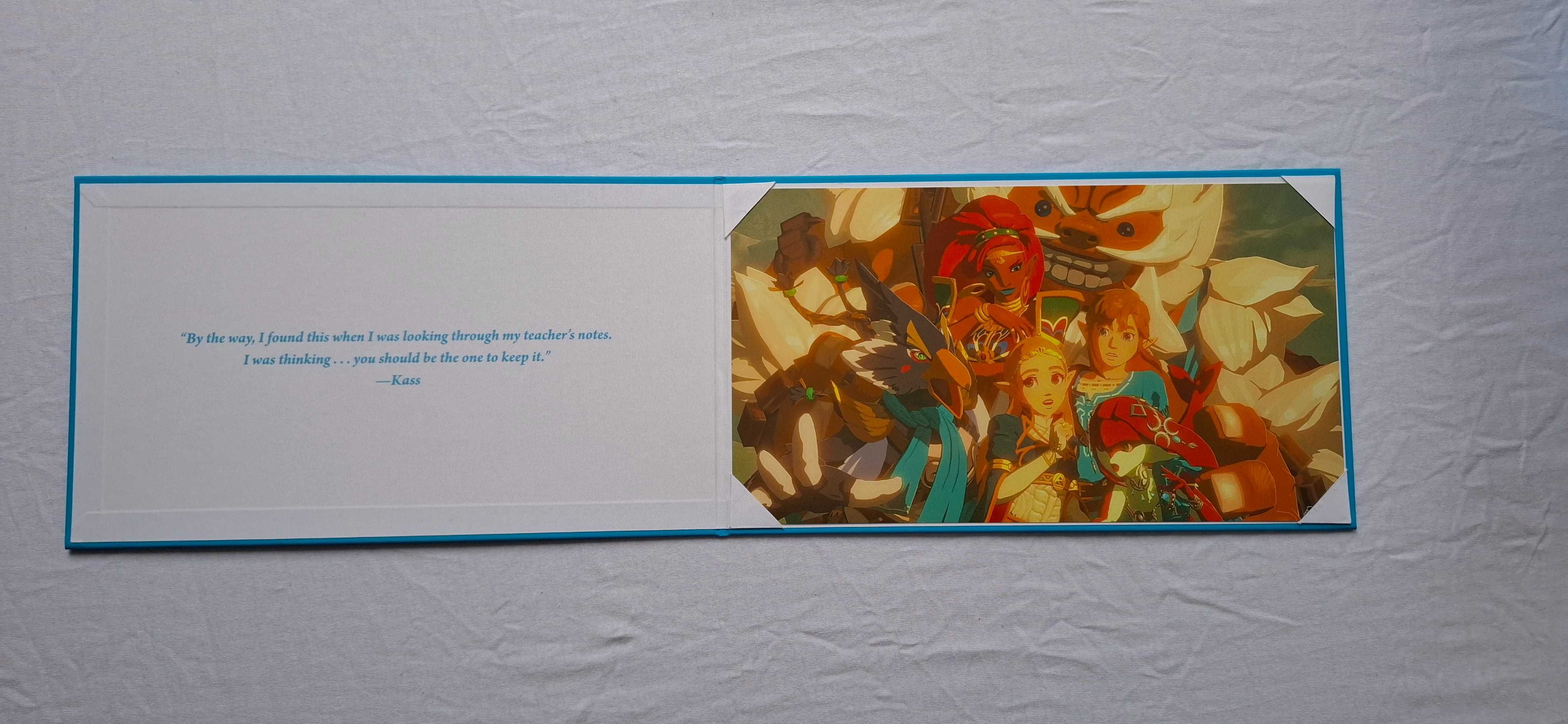 Legend of Zelda Breath of the Wild Art Book Creating A Champion Hero's