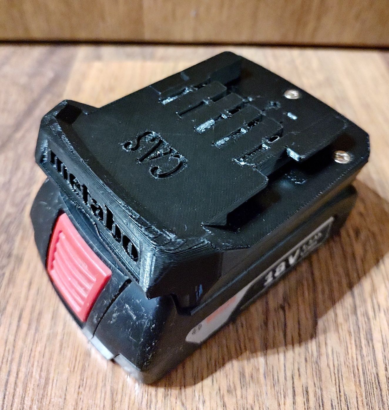 Adapter Metabo CAS 18V na baterie Bosch GBA GSR Pro