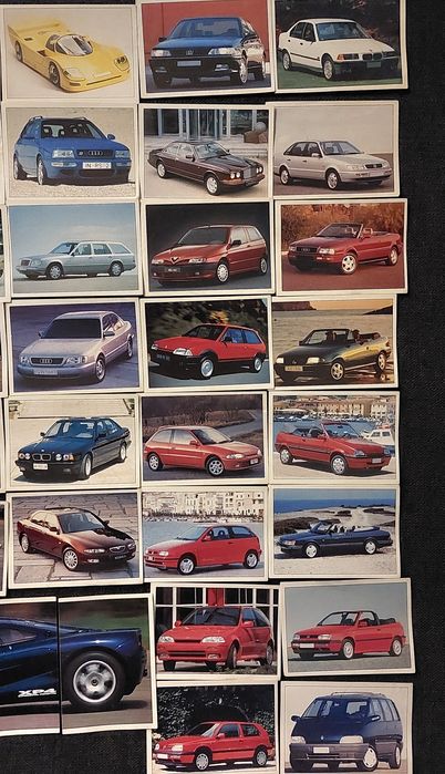 Cromos e fotografias carros/automóveis