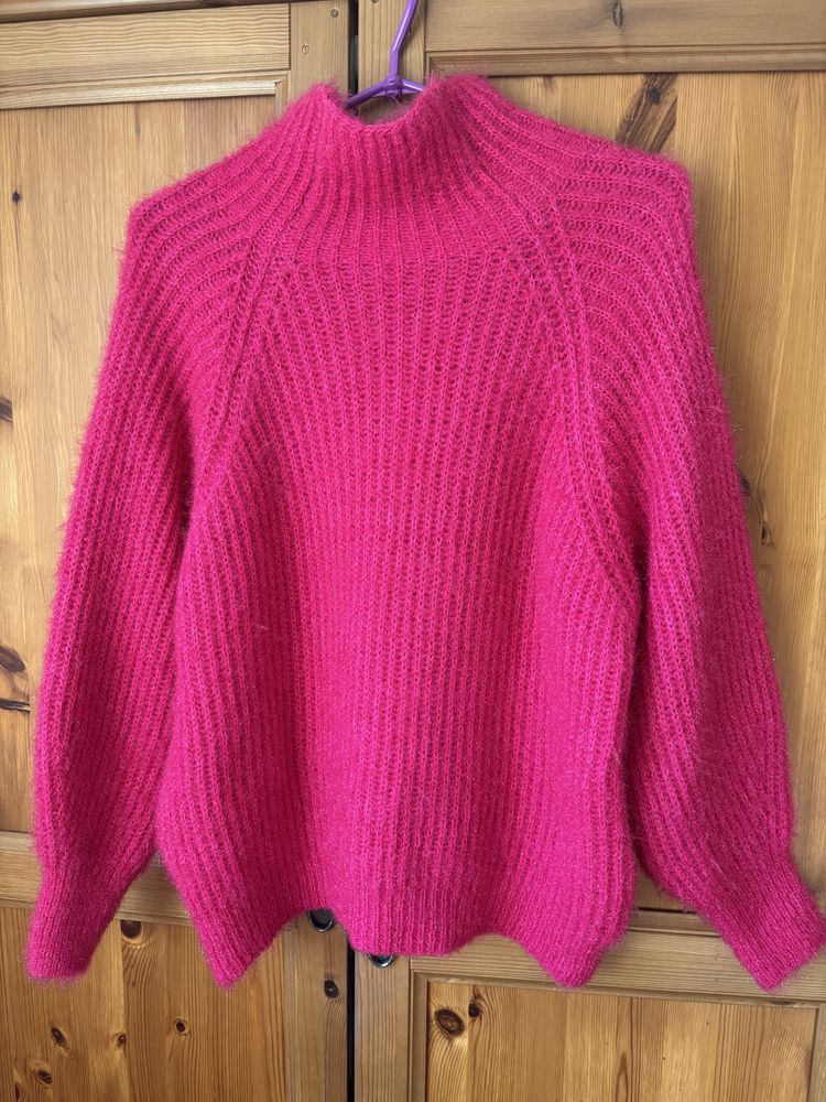 Sweter fuksja r.uniwersalny